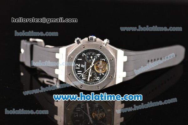 Audemars Piguet Royal Oak Tourbillon Automatic with Black Dial and White Number Marking - Click Image to Close